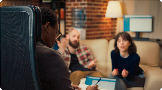 Family therapy session in Auckland supporting communication and connection